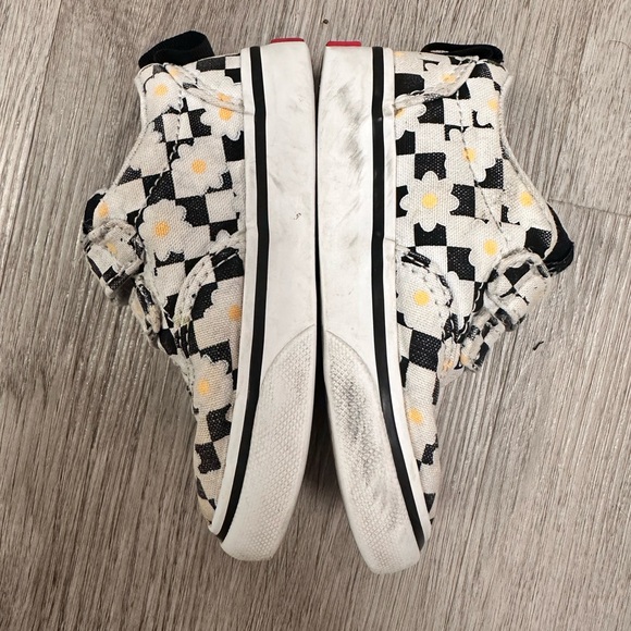 Floral Checkered Vans Toddler Size 5 - Picture 2 of 6